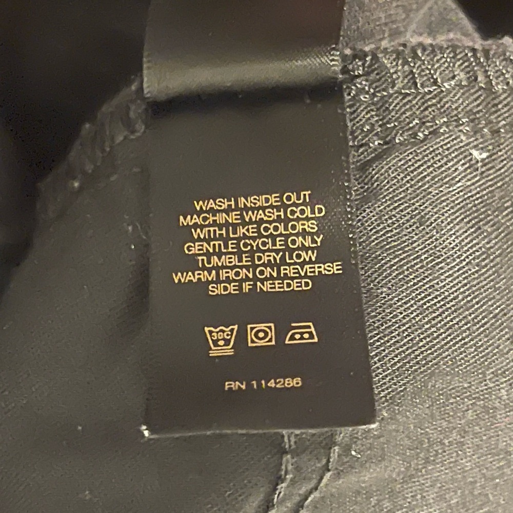 FRYE Black Skinny Jeans - Stretchy & High-Rise - Size 30 - Picture 10 of 11